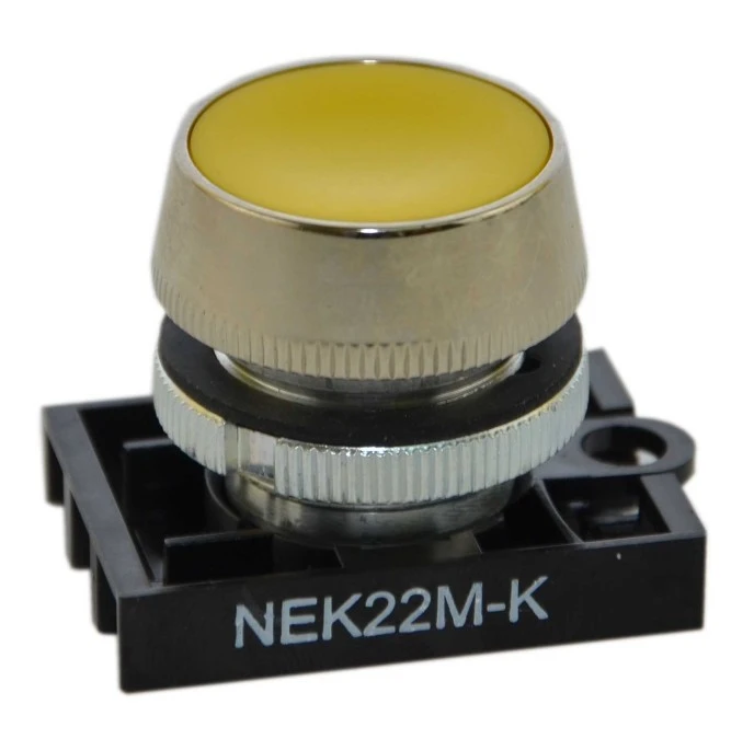 Napęd przycisku 22mm żółty IP55 z samopowrotem W0‑N‑NEK22M‑K G - obrazek 3