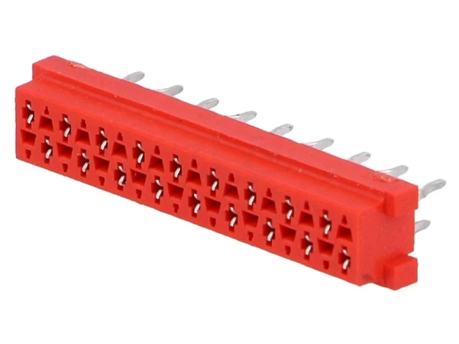 Micro‑MaTch gniazdo żeńskie 18‑PIN THT na PCB Układ 2×9 8‑215079‑8 AMP‑8‑215079‑8