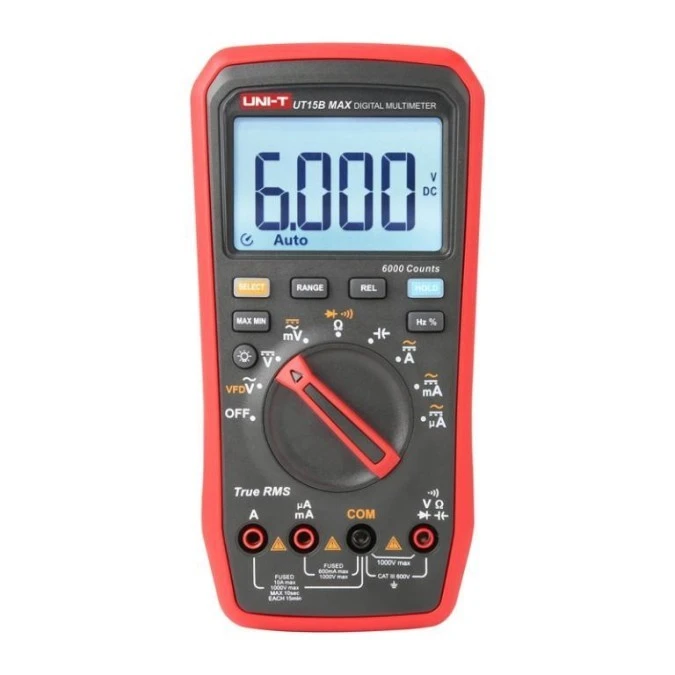 Miernik cyfrowy multimetr uniwersalny Uni‑T UT‑15B MAX - obrazek 1