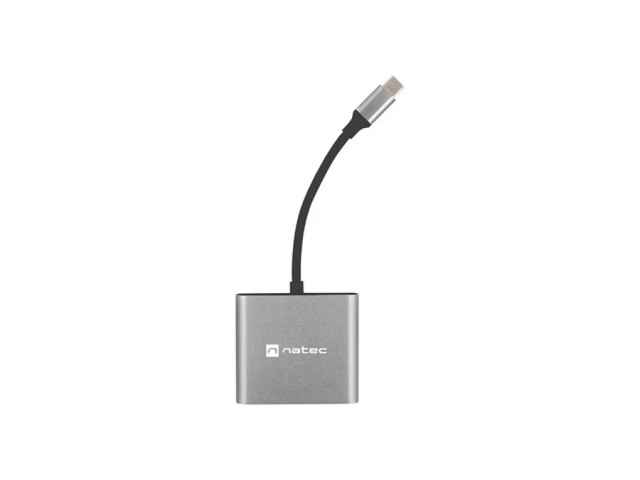 MULTI PORT NATEC FOWLER MINI USB‑C PD, USB 3.0, HDMI 4K, NMP‑1607 - obrazek 3