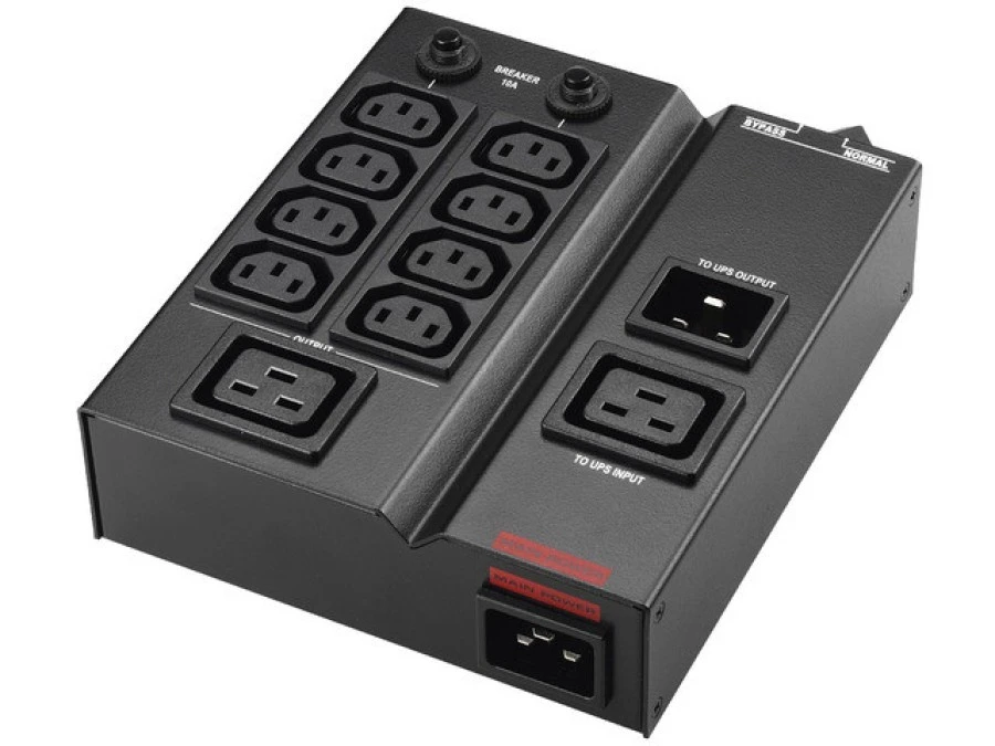 MAINTENANCE BYPASS SWITCH DLA UPS POWERWALKER DO 1‑3KVA 8 X IEC C13 1X IEC C19
