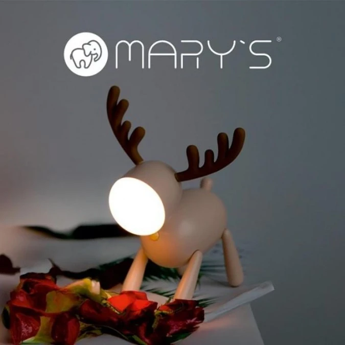 MARYS LAMPKA LED JELONEK BEŻOWY