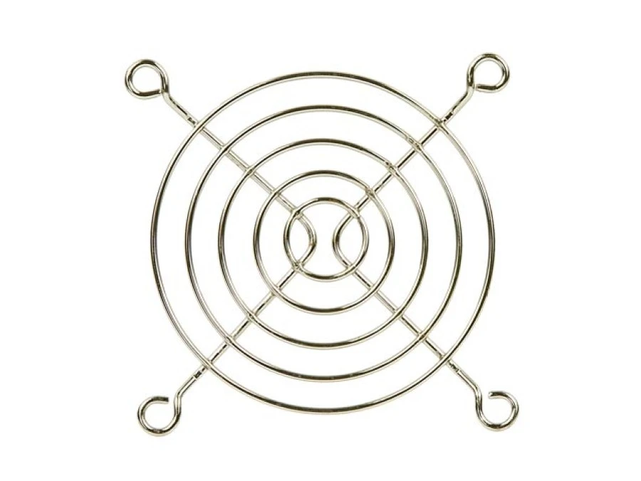 Metalowa kratka ochronna dla wentylatorów 92x92mm RAL7035 LZ33‑90 - obrazek 2