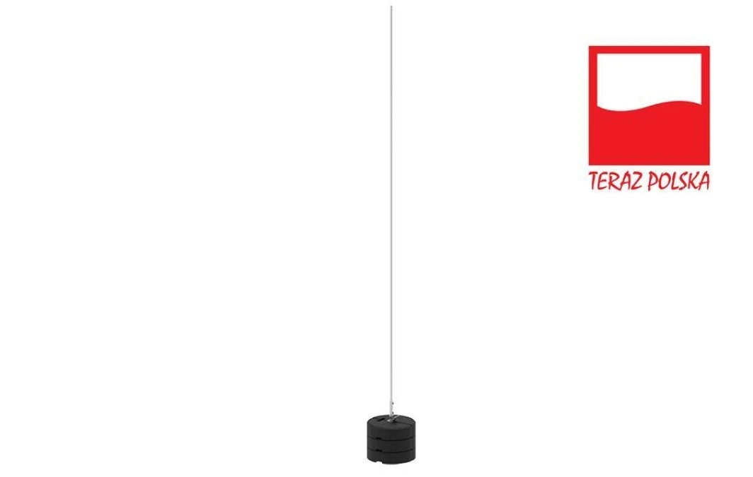 Maszt odgromowy Al 4m 4P Cz kompletny 43044009 - obrazek 1