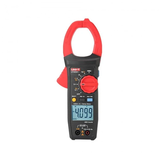 Miernik cyfrowy cęgowy Uni‑T 1000V AC/DC 1000A AC 60MOhm buzzer UT‑205A+ - obrazek 1