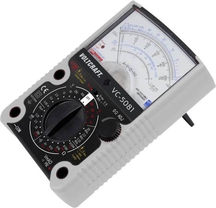 Multimetr analogowy VOLTCRAFT VC‑5081, CAT III 500 V 1544030 - obrazek 2