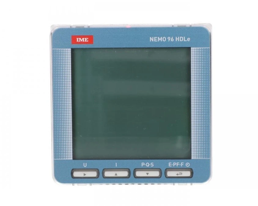 Miernik parametrów sieci NEMO 96 HDLE tablicowy 1‑5A 500V A80‑265VAC/110‑300VDC wyjście impuslowe MF96411