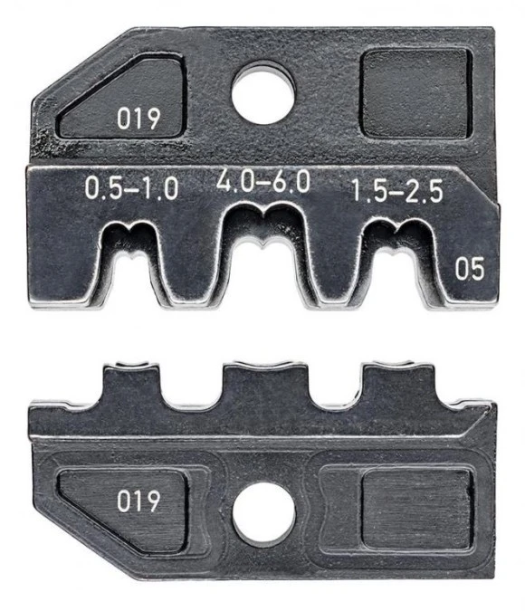 Matryca zagniatająca do końcówek nasuwanych, nieizolowanych 4,8 + 6,3 mm KNIPEX 97 49 05 - obrazek 1