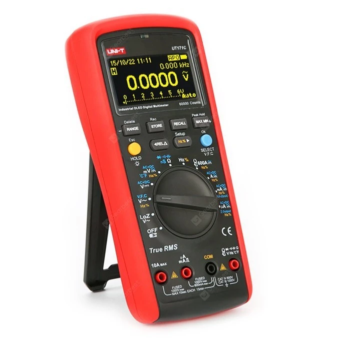 Miernik cyfrowy uniwersalny profesjonalny True RMS Uni‑T LoZ wyświetlacz OLED USB/Bluetooth UT‑171C - obrazek 1