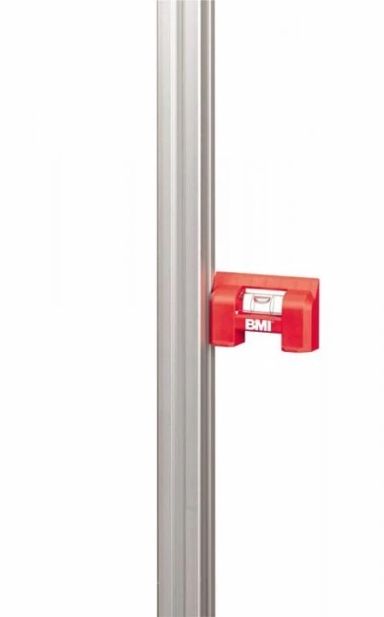 Magnetyczna mini‑poziomica instalacyjna BMI E‑LEVEL magnet dla elektryków i instalatorów - obrazek 3