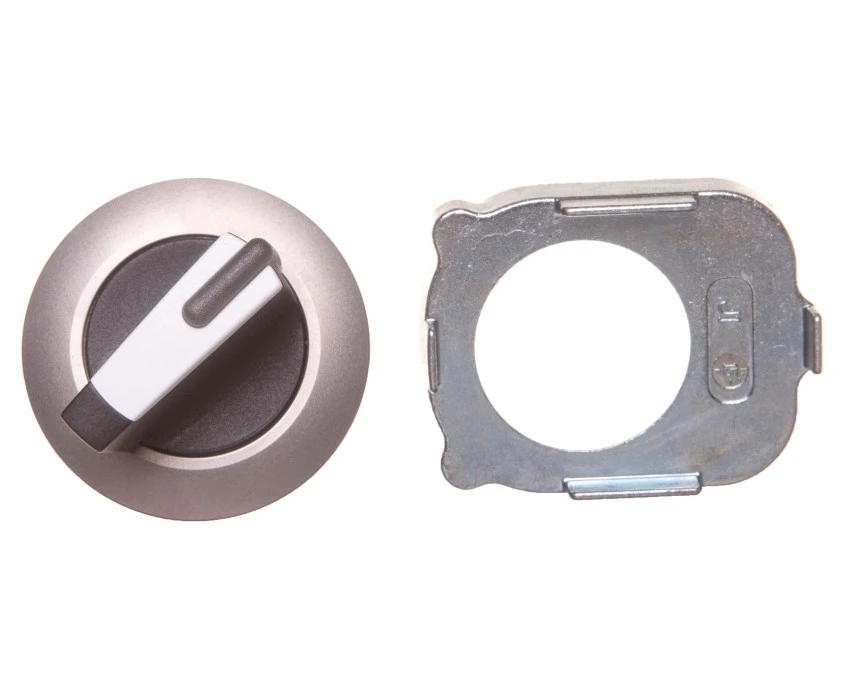 Napęd przełącznika 2 położeniowy O‑I 30mm biały z podświetleniem z samopowrotem metal mat IP69k Sirius ACT 3SU1062‑2DC60‑0AA0 - obrazek 1