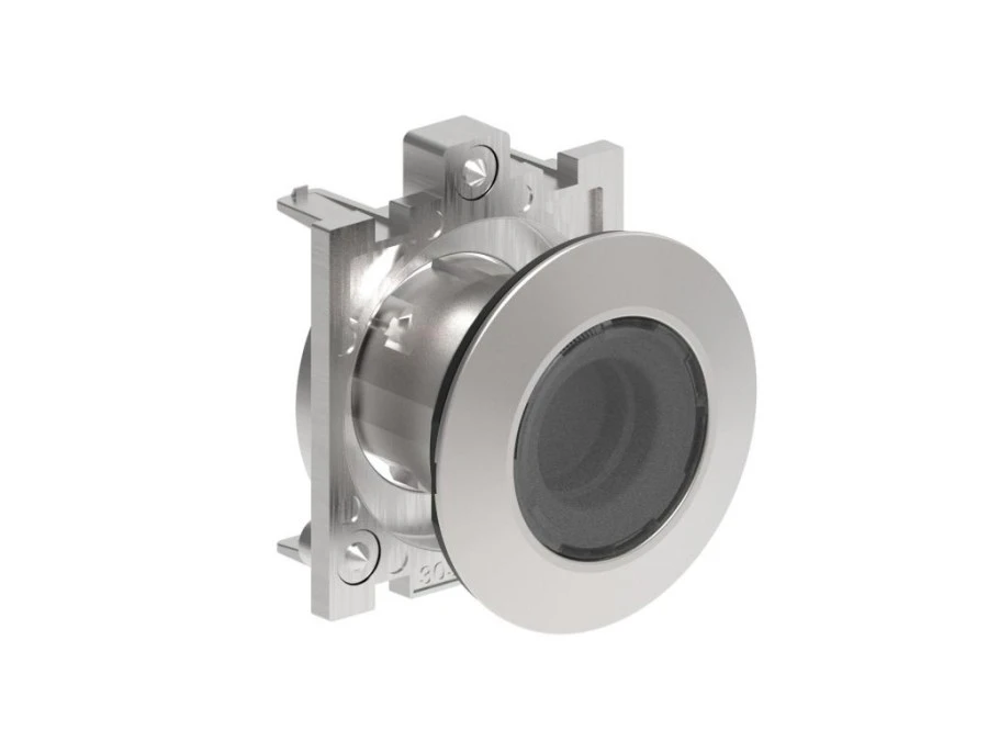 Metalowa głowica lampki fi30mm przezroczysta LPFL7 - obrazek 1