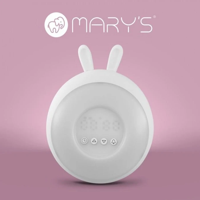 MARYS BUDZIK/LAMPKA NOCNA LED RGB BIAŁY KRÓLIK