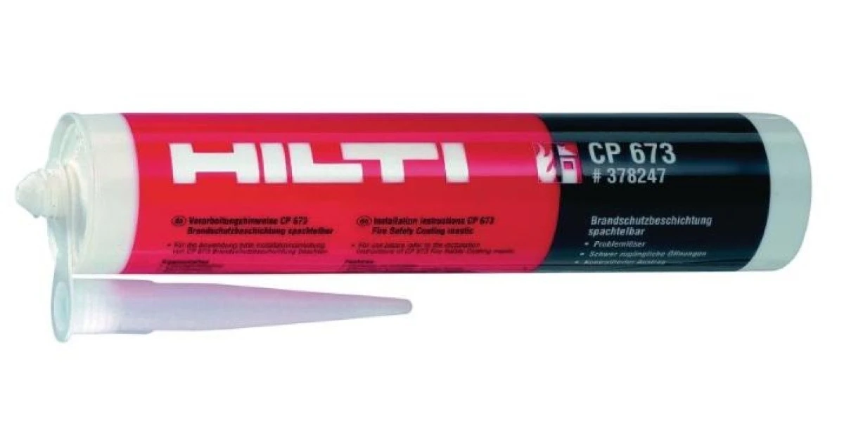 Masa ogniochronna uszczelniająca szp. CP‑673 kartusz 310ml 0,45kg 378247 / 28291