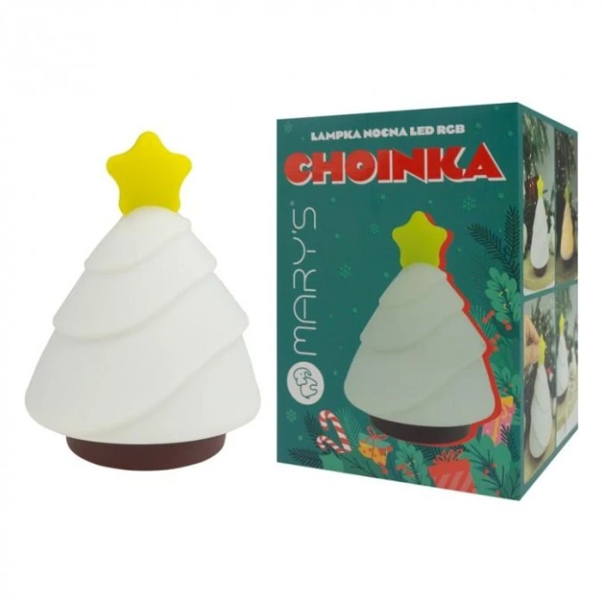 MARYS lampka nocna LED Choinka RGB MW61107 - obrazek 3