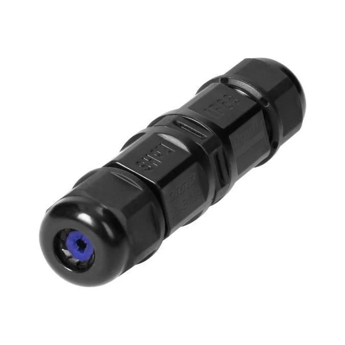 MICRO konektor kablowy prosty, IP68, 2×1,0mm2, 450V/10A,OR‑AE‑13614/2