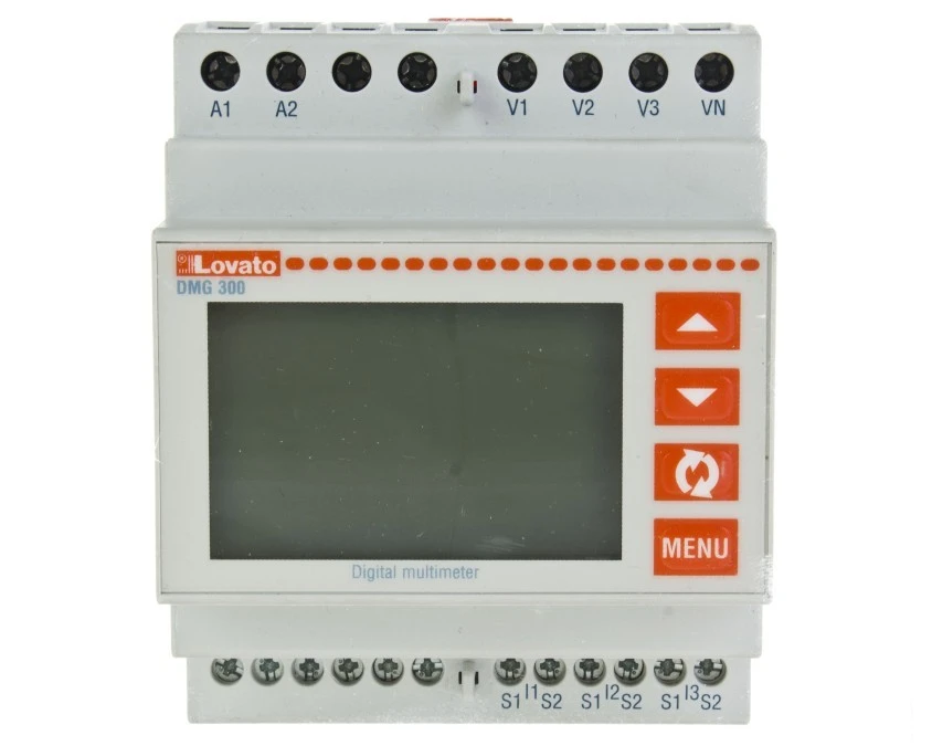 Miernik cyfrowy wielofunkcyjny z analizą harmonicznych modułowy 128x80 pikseli do rozbudowy 100‑240VAC / 110‑250VDC DMG300L01 - obrazek 2