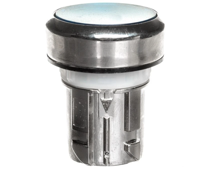 Napęd przycisku 22mm niebieski z podświetleniem bez samopowrotu metalowy IP69k Sirius ACT 3SU1051‑0AA50‑0AA0 - obrazek 2
