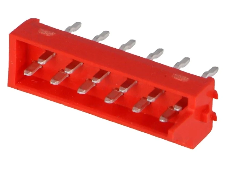 Micro‑MaTch gniazdo męskie 12‑PIN THT na PCB 1,5A Układ 2x6 AMP‑8‑215464‑2 - obrazek 1