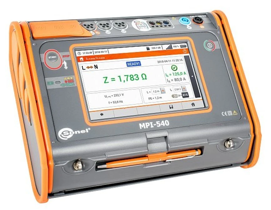Miernik parametrów instalacji elektrycznych MPI‑540 (bez cęgów F‑3A) WMPLMPI540S - obrazek 1
