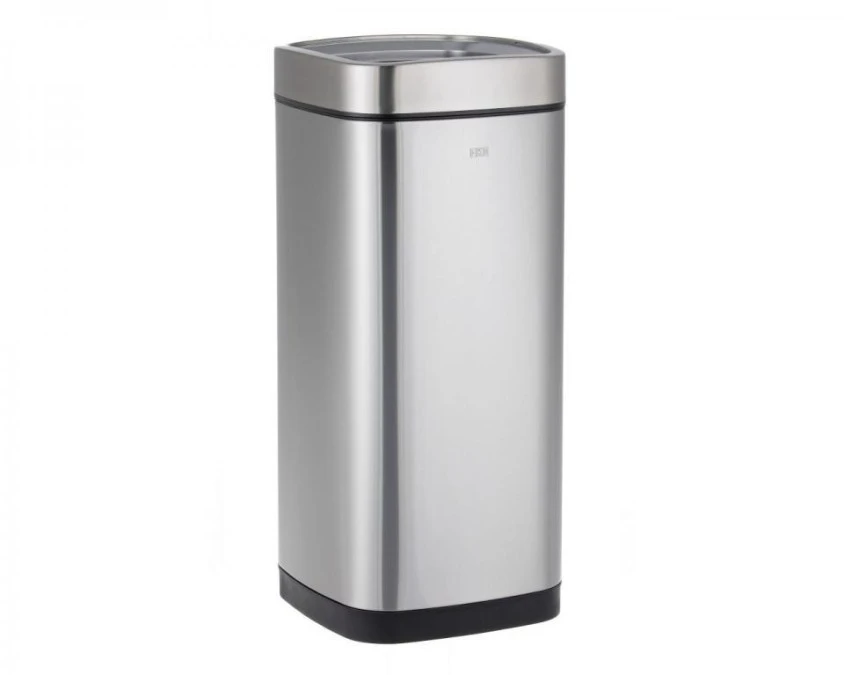 MERIDA KIM102 kosz otwarty 35 l stal matowa – kwadratowy