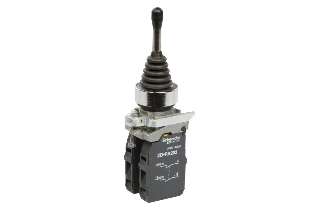 Manipulator czterokierunkowy 22mm 4Z z samopowrotem XD4PA24 - obrazek 2