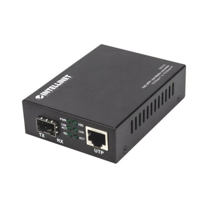 Media Konwerter 10GBase‑T na 10GBase‑R, 10GB SFP+/10GB RJ45