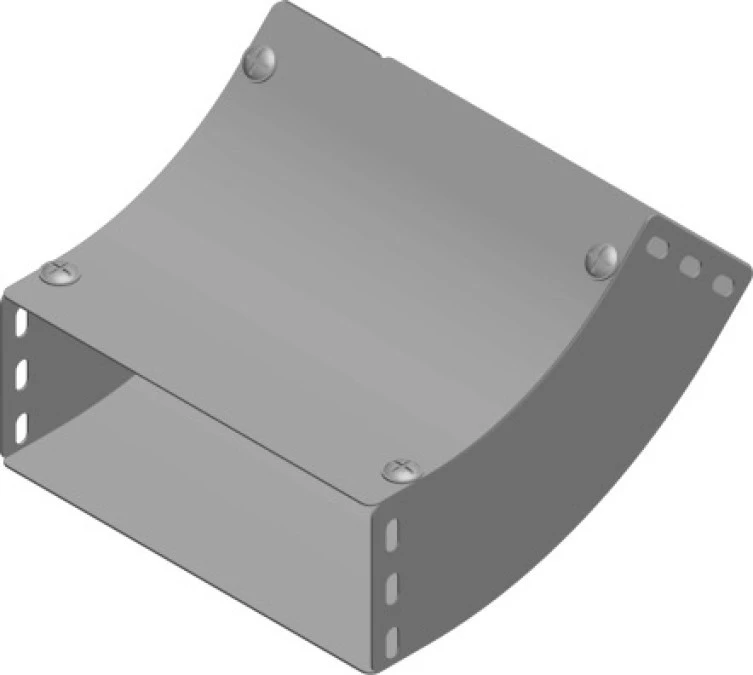 Łuk korytka 45 stopni LUMPJ400H80 187514 - obrazek 1