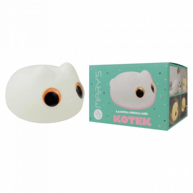 MARYS LAMPKA NOCNA LED KOTEK - obrazek 2