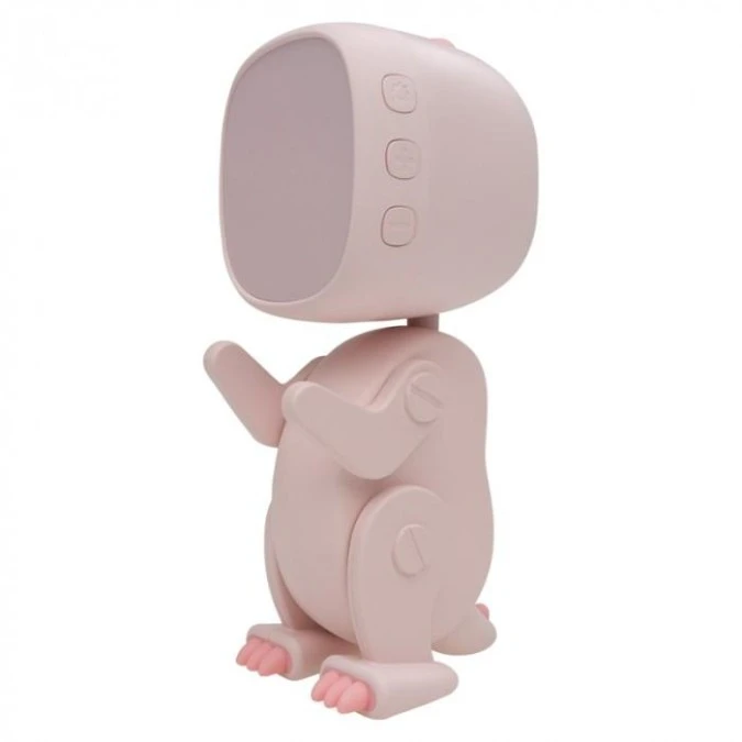 MARYS budzik Robo Dino różowy MW61057 - obrazek 2