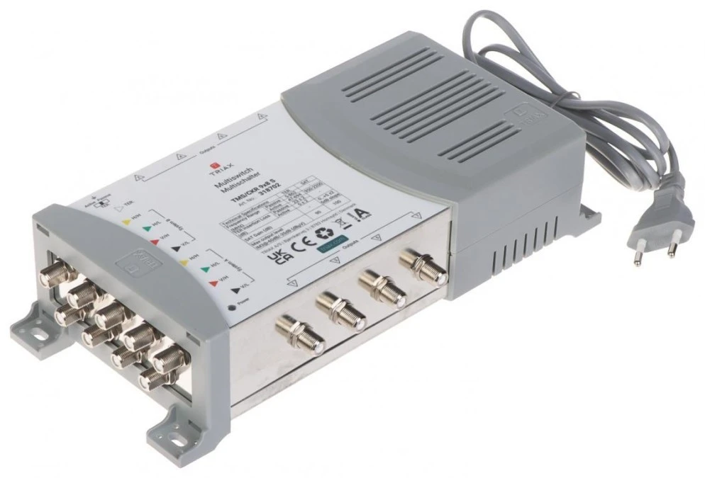 Multiswitch TMS‑9/8S 9 wejść / 8 wyjść TRIAX - obrazek 1