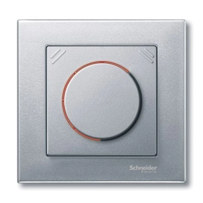 Merten System M Płytka centralna ściemniacza + pokrętło aluminiowy MTN567760 - obrazek 2