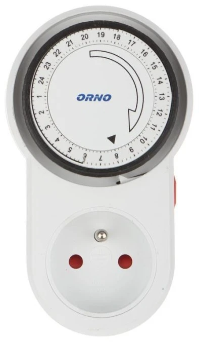 MECHANICZNY PROGRAMATOR CZASOWY OR‑PRE‑443 ORNO - obrazek 2