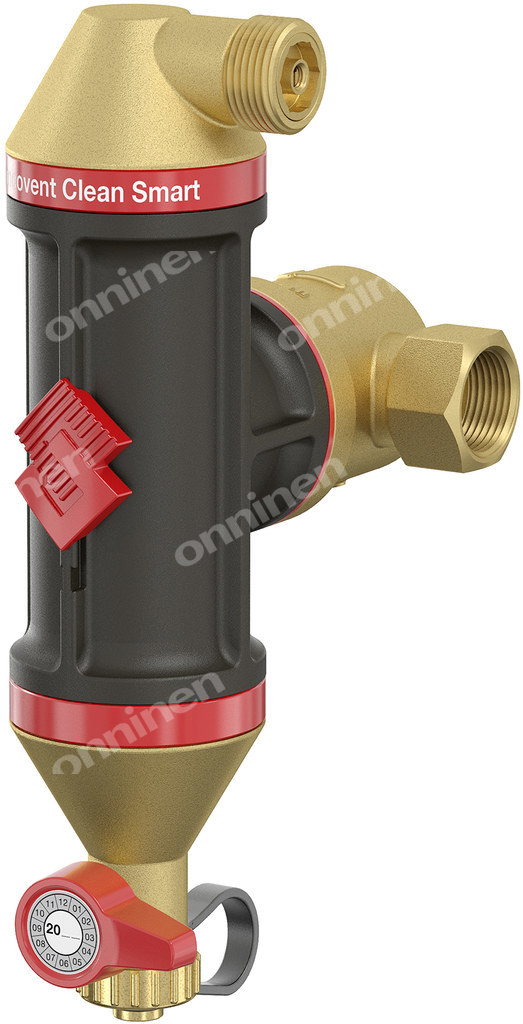 Separator powietrza i zanieczyszczeń Flamcovent clean Smart 22mm 30042