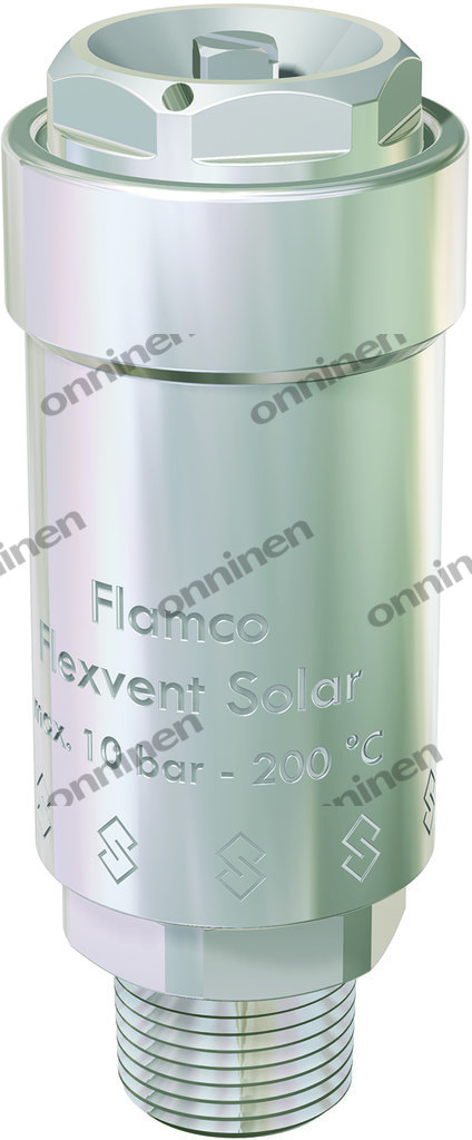 Odpowietrznik solarny FLEXVENT Solar 3/8 cala, 10 bar, bez zaworu odcinającego 27785 - obrazek 1