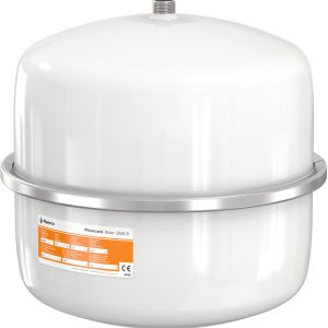 Naczynie wzbiorcze przeponowe FLEXCON SOLAR-18, 18L, 2.5/8 bar / 110 st., przyłącze gwintowane R3/4″, k.biały RAL 9010, do instalacji solarnych, wiszące 16062 Naczynie wzbiorcze przeponowe FLEXCON SOLAR-18, 18L, 2.5/8 bar / 110 st., przyłącze gwintowane R3/4″, k.biały RAL 9010, do instalacji solarnych, wiszące 16062