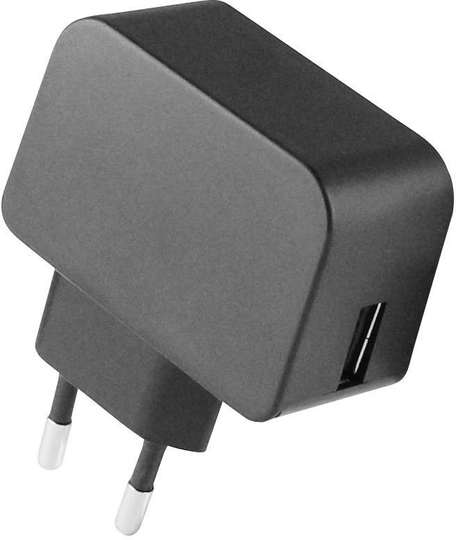 HN Power HNP12-USBL6 Ładowarka USB 12 W 1x USB-A czarny dom stabilizacja - obrazek 1