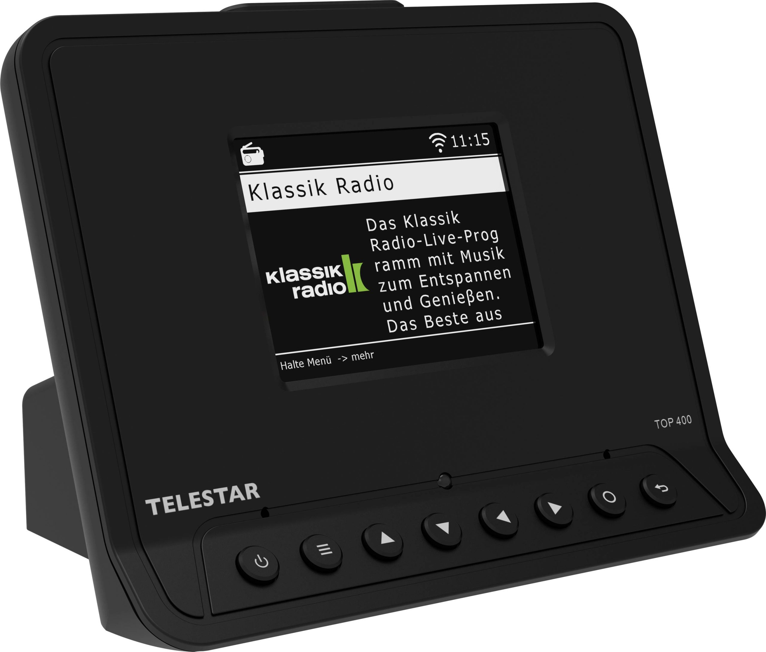 Tuner HiFi, radio internetowe Telestar TOP 400 Schwarz czarny - obrazek 1