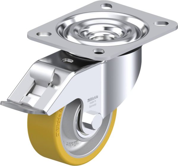 Blickle 372458 L-ALTH 80K-FI Kółko skrętne z hamulcem Średnica koła: 80 mm Maksymalne obciążenie: 200 kg 1 szt.