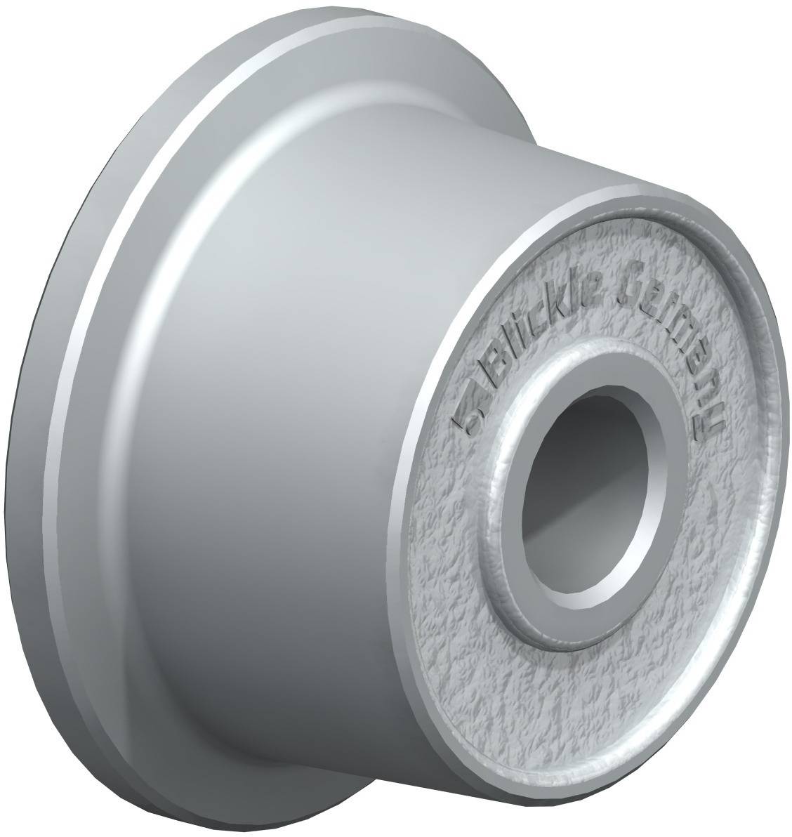 Blickle 8417 Schwerlast-Rad SPK 50G Koło z kołnierzem Średnica koła: 50 mm Maksymalne obciążenie: 400 kg 1 szt. - obrazek 1