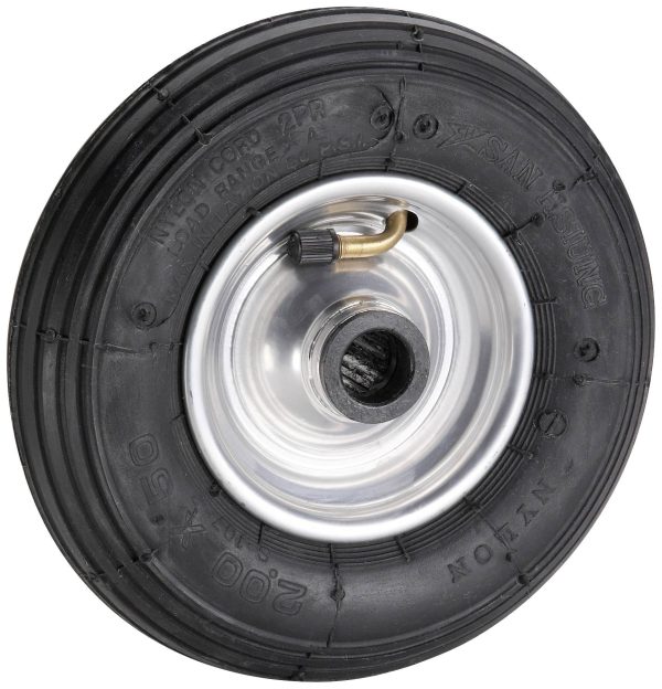 dörner + helmer 740108 740108 Opona pneumatyczna Średnica koła: 200 mm Maksymalne obciążenie: 75 kg 1 szt.