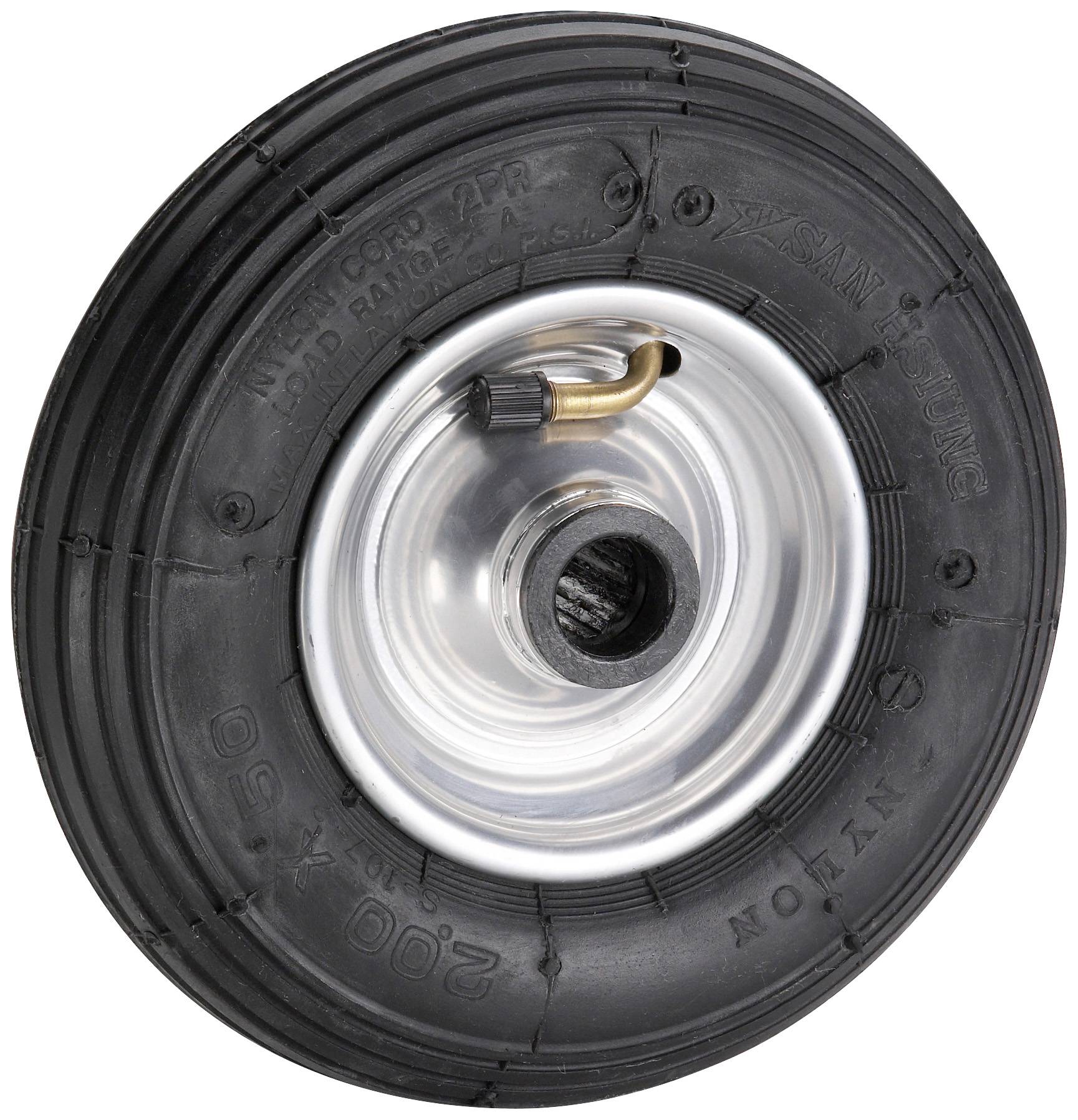 dörner + helmer 740108 740108 Opona pneumatyczna Średnica koła: 200 mm Maksymalne obciążenie: 75 kg 1 szt. - obrazek 1