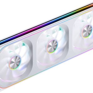 Jonsbo ZA-360 Wentylator do obudowy PC biały z podświetleniem LED Jonsbo ZA-360 Wentylator do obudowy PC biały z podświetleniem LED