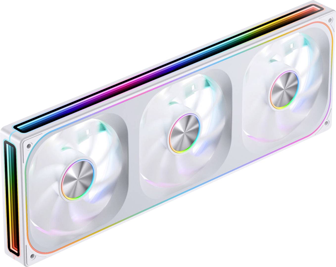 Jonsbo ZA-360 Wentylator do obudowy PC biały z podświetleniem LED - obrazek 1
