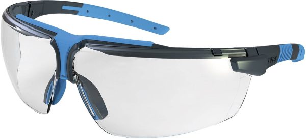 uvex i-3 9190275 Okulary ochronne z ochroną UV antracytowy, niebieski