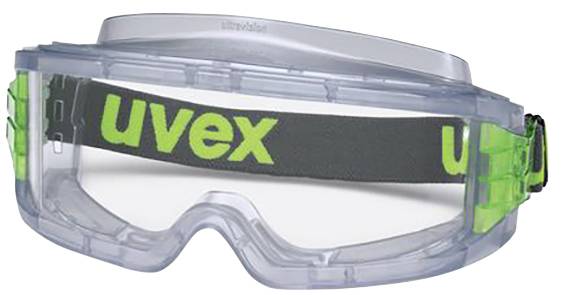 uvex ultravision 9301714 Okulary ochronne z ochroną UV zielony, czarny - obrazek 1