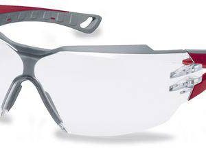 uvex pheos cx2 9198 9198258 Okulary ochronne z ochroną UV czerwony, szary
