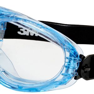 3M Fahrenheit FHEIT Pełne okulary ochronne z ochroną przeciw zarysowaniom niebieski, czarny EN 166 DIN 166