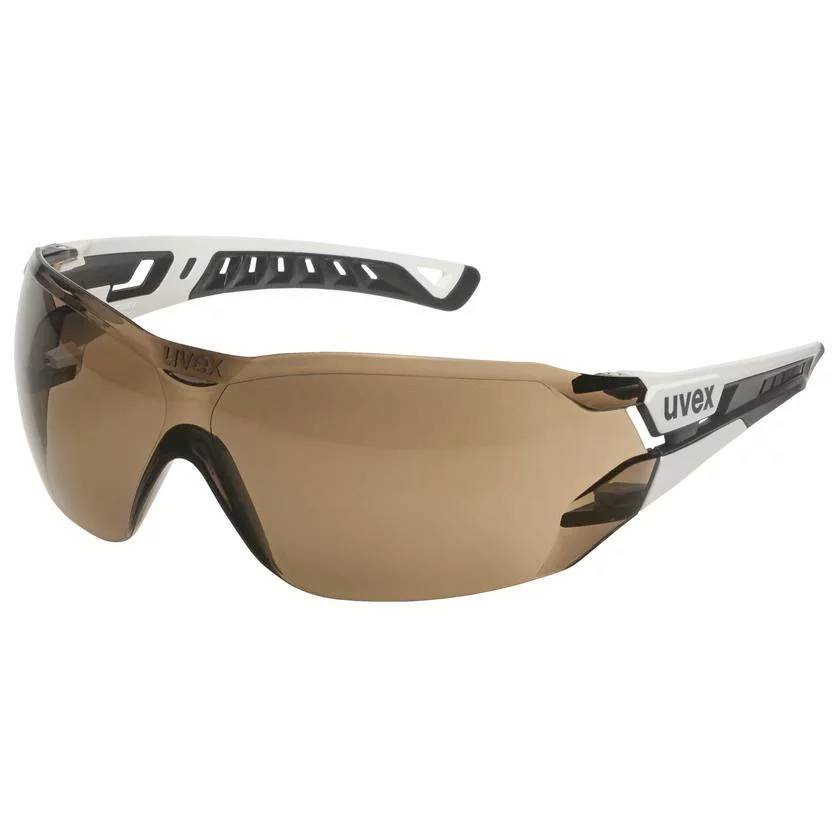 uvex pheos nxt 9128223 Okulary ochronne z ochroną UV czarny, biały EN 166:2001, EN 172:1994 + A1:2000 + A2:2001 - obrazek 1
