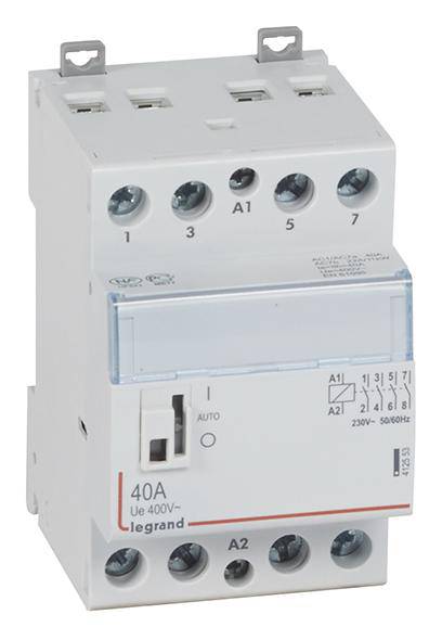 Legrand Legrand 412553 Stycznik instalacyjny 4 NO 230 V 40 A 1 szt.